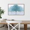 Peaceful Grove by James Wiens 23-in. W x 16-in. H. Canvas Wall Art Print Framed in Grey